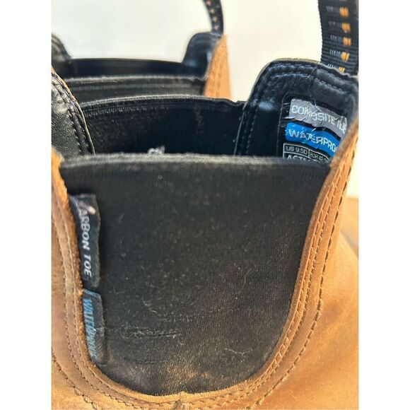 Ariat Boots Composite toe waterproof ankle 9.5D wide Astn F2413-18 MIC EH brown - Picture 4 of 11